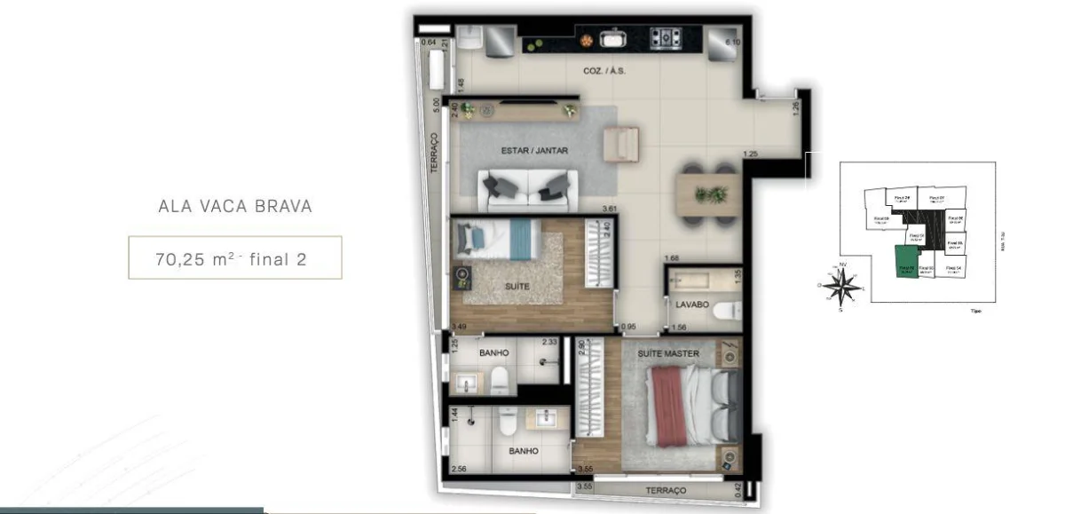 Fachada do Apartamento à Venda no Setor Bueno