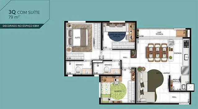 Fachada do Apartamento à Venda no Setor Bueno
