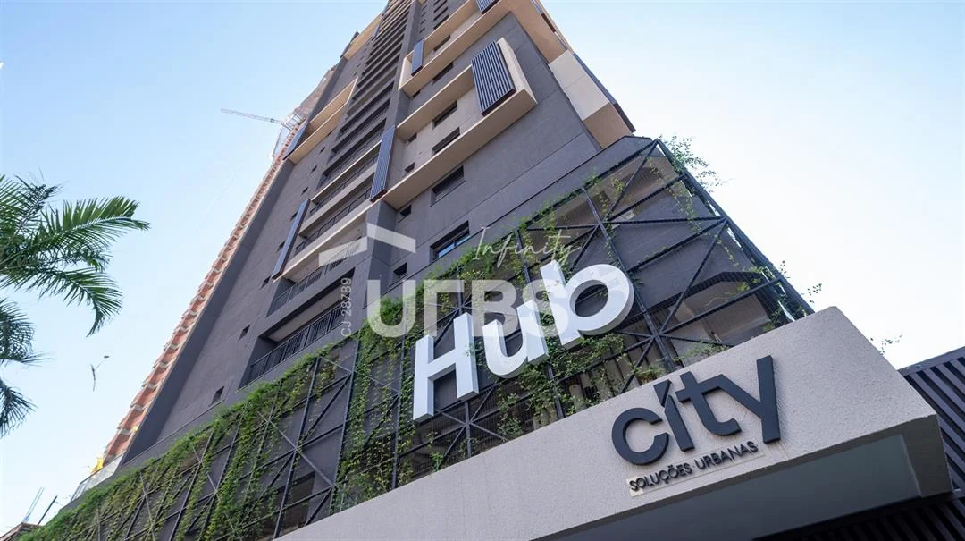 Fachada do Apartamento à Venda no Setor Bueno em Goiânia - Hub Compact Life