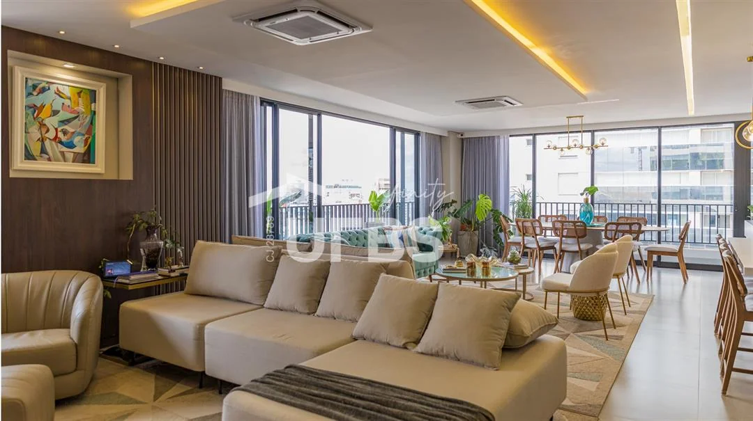 Fachada do Apartamento Mobiliado à Venda no Setor Marista em Goiânia - Residencial Opus Araguaya - 182m²