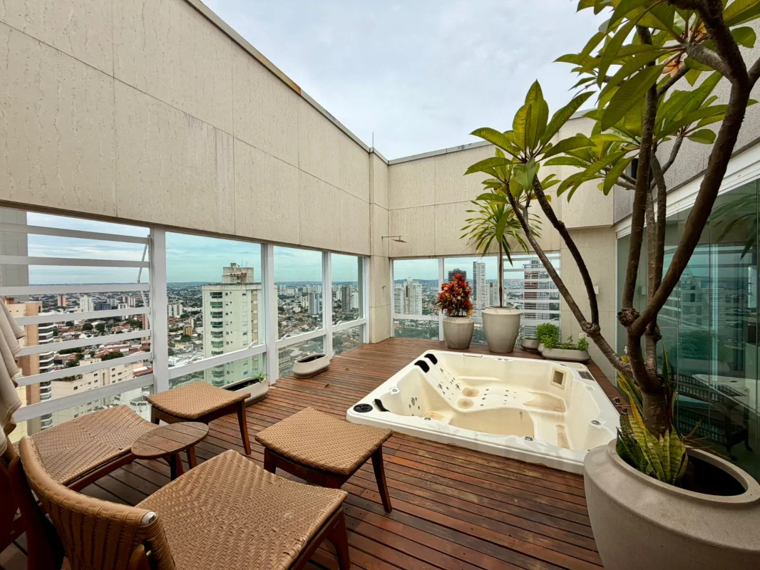 Fachada do Cobertura Penthouse com 4 Quartos à Venda no Setor Bueno