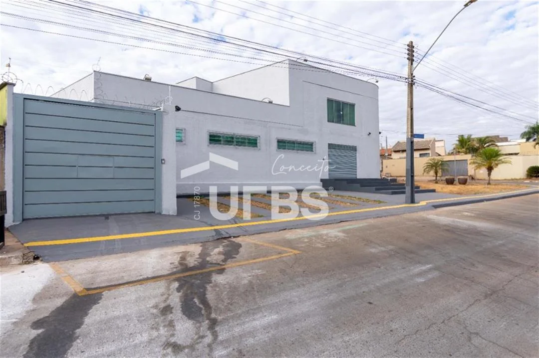 Fachada do Galpão à Venda no Residencial Vereda dos Buritis em Goiânia